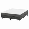 Letto matrimoniale in MDF e poliestere con materasso 200x160 cm